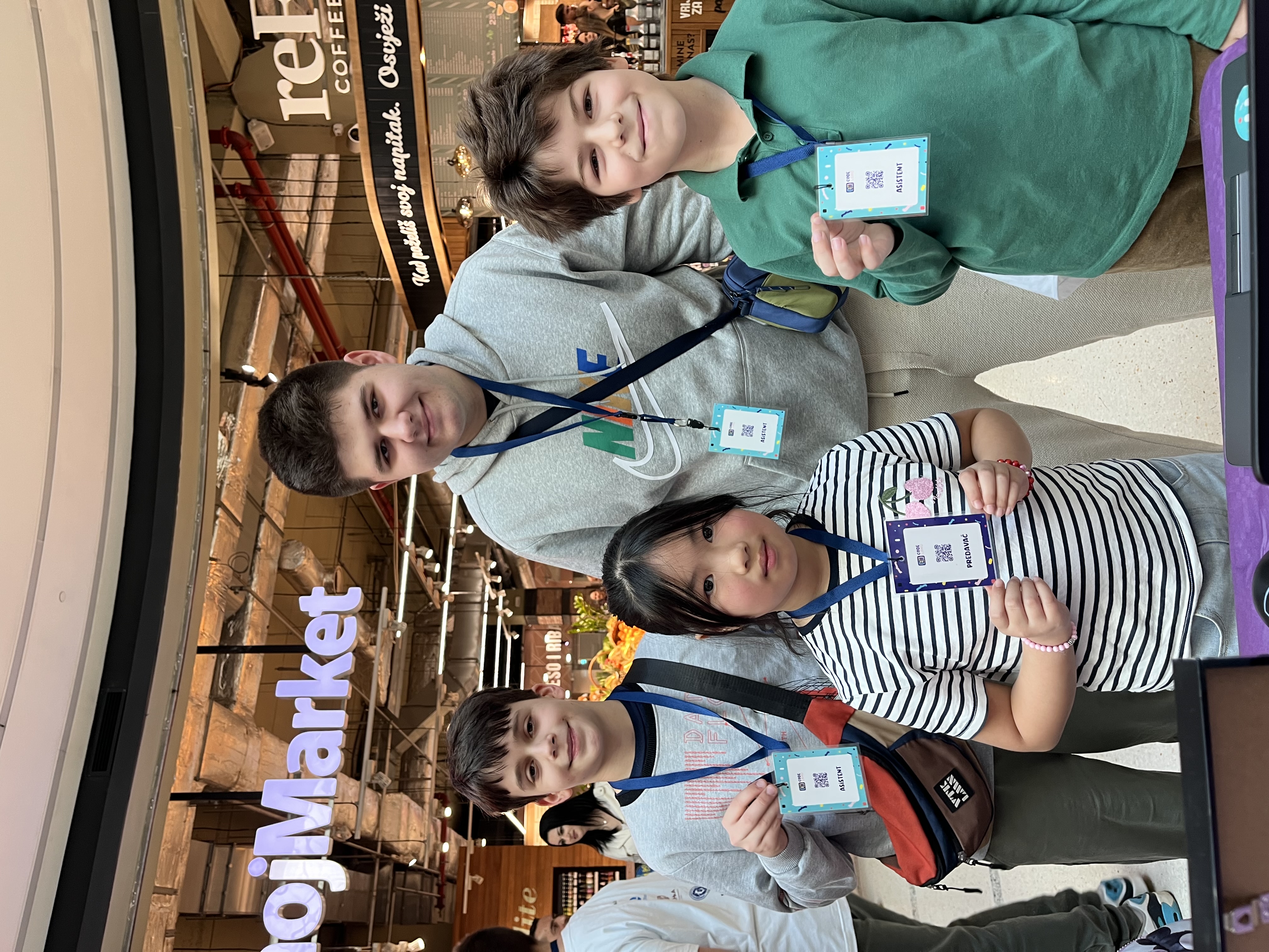 djeca na radionici robotike u Banjoj Luci